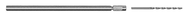 .9mm Size - 1/8" Shank - 4" OAL - Drill Extention - USA Tool & Supply