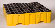 4 DRUM CONTAINMENT PALLET - USA Tool & Supply