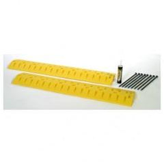 9' SPEED BUMP/CABLE PROTECTOR - USA Tool & Supply