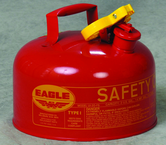 #UI20S; 2 Gallon Capacity - Type I Safety Can - USA Tool & Supply