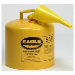 5 GAL TYPE I SAFETY CAN W/FUNNEL - USA Tool & Supply