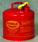 #UI50S; 5 Gallon Capacity - Type I Safety Can - USA Tool & Supply