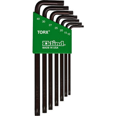 Eklind 7 Pieces Torx Long Hex L-key Set T10-T40 holder - USA Tool & Supply