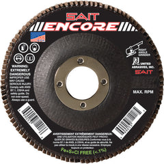 4-1/2 × 7/8 120 GRIT SAIT FLAP WHL - USA Tool & Supply