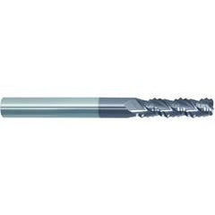 3/16 x 2 OAL 3FL SC 5/8 LOC ALTiN Roughing End Mill - USA Tool & Supply