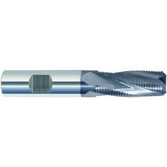 1/2 x 2-1/2 OAL 4FL SC 5/8 LOC ALTiN Roughing End Mill - USA Tool & Supply