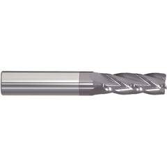 9/64″ Dia. × 3/16″ Shank × 9/16″ DOC × 2″ OAL Carbide AlTiN 4 Flute End Mill Series/List #5943T - Exact Industrial Supply