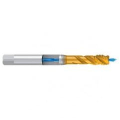 M6-ISO2/6H 1ENORM-Z-IKZ/E TiN Sprial Flute Tap - USA Tool & Supply