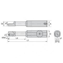 FCBI2506251255R CARBIDE SHANK STEP - USA Tool & Supply