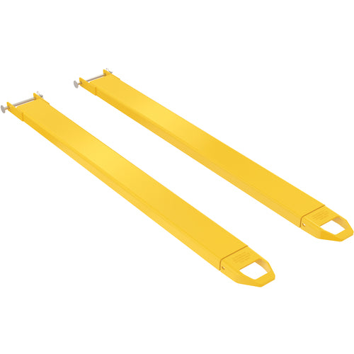 Fork Extensions 5″ × 72″ Pin Style (Pair) - Exact Industrial Supply