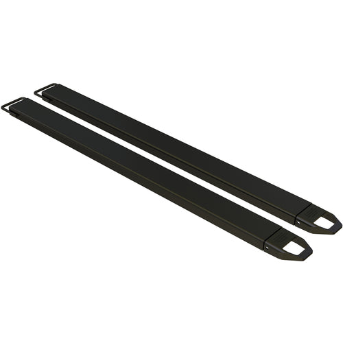 Fork Extensions 5″ × 84″ Standard Black (Pair) - Exact Industrial Supply