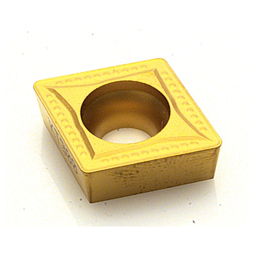 CCMT 32.52 M51 PT1115, 0.032'Ä≥ Corner Radius, 0.156'Ä≥ Thick, 3/8'Ä≥ Inscribed Circle, TiN|TiCN|Al2O3|TiN, Diamond, Turning Indexable Insert - USA Tool & Supply