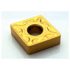 CNMG 432 F43 PT1115, 0.032'Ä≥ Corner Radius, 0.187'Ä≥ Thick, 1/2'Ä≥ Inscribed Circle, TiN|TiCN|Al2O3|TiN, Diamond, Turning Indexable Insert - USA Tool & Supply