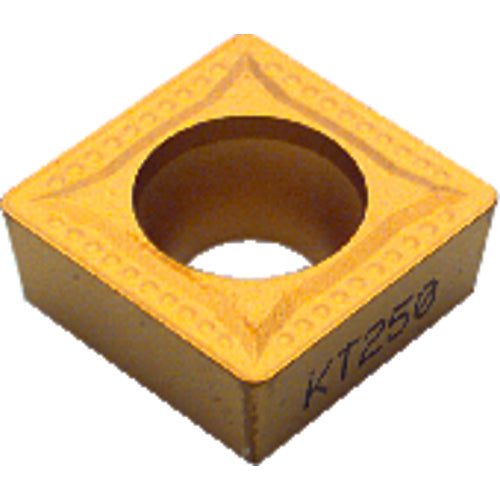 SCMT 32.52 M51 PT1115, 0.032'Ä≥ Corner Radius, 0.156'Ä≥ Thick, 3/8'Ä≥ Inscribed Circle, TiN|TiCN|Al2O3|TiN, Square, Turning Indexable Insert - USA Tool & Supply