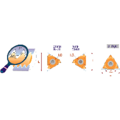 16ERG60P25C CARMEX INSERT - USA Tool & Supply