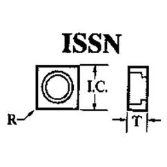 #ISSN846 For 1" IC - Shim Seat - USA Tool & Supply