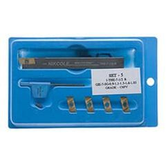 THE710R - 1 x 1" SH - Mini Groove Toolholder - USA Tool & Supply