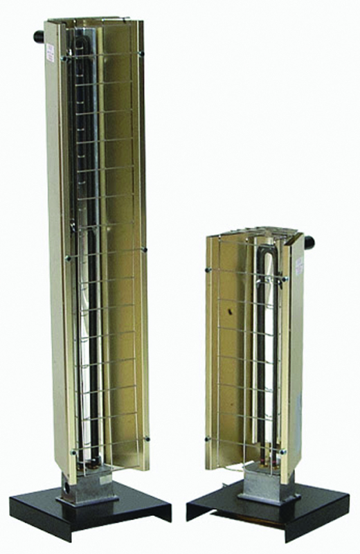 4.5 KW 480V FHK Series Portable Metal Sheath Electric Infrared Heater - USA Tool & Supply