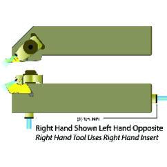 ANSR203D - Coolant Thru- RH - Threading Toolholder Use Insert NG-3R - USA Tool & Supply