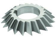 6 x 1-1/4 x 1-1/4 - HSS - 60 Degree - Left Hand Single Angle Milling Cutter - 28T - TiN Coated - USA Tool & Supply