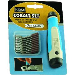 S Cobalt Set - Use for Plastic and Hard Medals - USA Tool & Supply