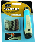S Cobalt Set - Use for Plastic; Hard Medals - USA Tool & Supply