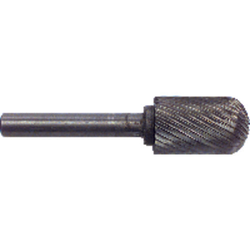 ‎3/4 × 1-1/4 × 1/4″ SH Cyl Radius Shape - HSS - Burr - USA Tool & Supply