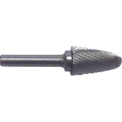 1/2 × 1 × 1/4″ SH Tree Radius End Shape - HSS - Burr - USA Tool & Supply