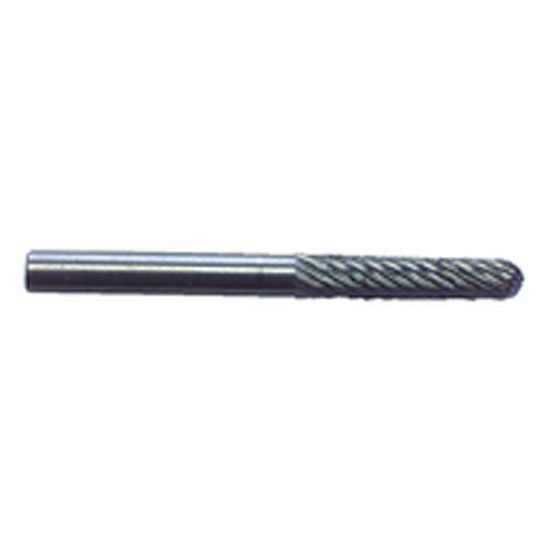 1/8 × 5/8 × 1/8″ SH Cyl Radius Shape - HSS - Burr - USA Tool & Supply