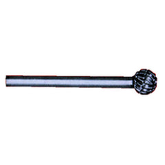 1/4 × 1/8″ SH Ball End Shape - HSS - Burr - USA Tool & Supply