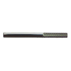 R1 1/8 × 5/8 × 1/8″ SH - Sgl Cut Cylindrical - CBD - Burr - USA Tool & Supply