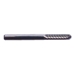 R3 1/8 × 5/8 × 1/8″ SH - Sgl Cut Cyl Radius - CBD - Burr - USA Tool & Supply