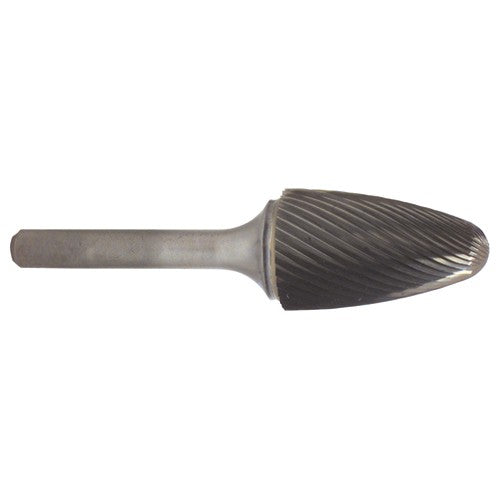 1/8 EdgeHog Tre Shape Radius End Miniature Carbide Bur SF-42L3 3″ OAL Standard - USA Tool & Supply