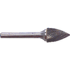 SH1 1/4X5/8 DOUBLE CUT BURR - USA Tool & Supply