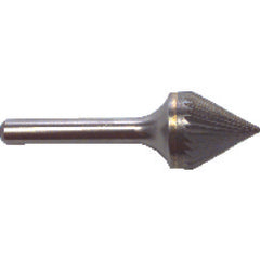 SJ6 5/8X9/16 SINGLE CUT BURR - USA Tool & Supply