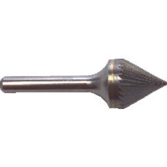SJ3 3/8X5/16 SINGLE CUT BURR - USA Tool & Supply