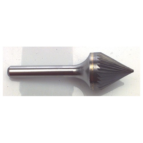 SJ42 1/8X3/32 SINGLE CUT BURR - USA Tool & Supply