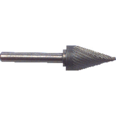 1/4 EdgeHog Conical Miniature Carbide Bur SM-51 Standard - USA Tool & Supply