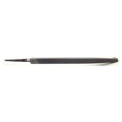 Bahco Hand File - 10″ 3-Squareuare 2nd Cut - USA Tool & Supply