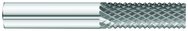 1/4 x 3/4 x 1/4 x 2-1/2 Solid Carbide Router - Style A - No End Cut - USA Tool & Supply