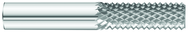 1/4 x 3/4 x 1/4 x 2-1/2 Solid Carbide Router - Style B - Burr Type End Cut - USA Tool & Supply