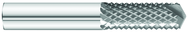 3/16 x 5/8 x 3/16 x 2 Solid Carbide Router - Style D - 135° Drill Point - USA Tool & Supply