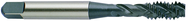 M10 x 1.5 Dia. - D6 - 3 FL - Spiral Flute GP Metric Hardslick Coated Tap - USA Tool & Supply