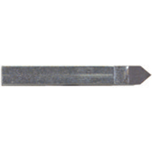 CBD Tip Tool Bit- 1/4 × 1/4″ SH; 2″ OAL; Sub-Micron - USA Tool & Supply