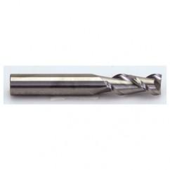 12mm Dia. - 83mm OAL - CBD - 45° Helix HP End Mill - 2 FL - USA Tool & Supply