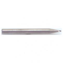 .023" Dia. - 1-1/2" OAL - CBD - Ball End - SE Mini EM-2 FL - USA Tool & Supply