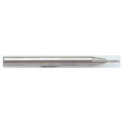 .022" Dia. - 1-1/2" OAL - AlTiN - 30° - Mini EM - 2 FL - USA Tool & Supply