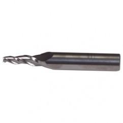 1/8" Dia. - 2-1/2" OAL - CBD - Tapered SE EM - 3 FL - USA Tool & Supply