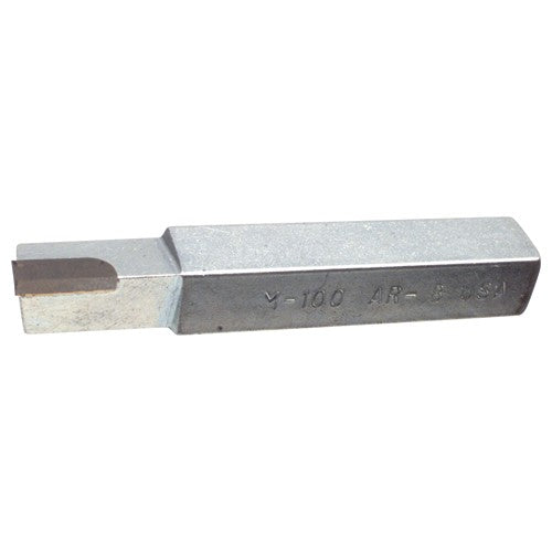 Micro 100 Carbide Tipped Tool Bit - AR7 7/16 × 7/16″ Shank; 3″ Overall Length; Grade Sub-Micron - USA Tool & Supply