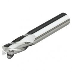 5/16 Dia. x 2-1/2 Overall Length 2-Flute .010 C/R Solid Carbide SE End Mill-Round Shank-Center Cut-Uncoated - USA Tool & Supply